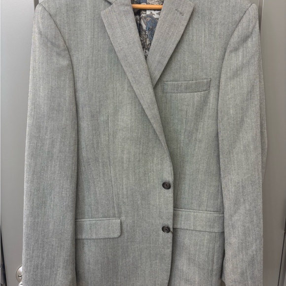 Lauren Ralph Lauren Gray-Brown Men's Blazer 42L - Picture 1 of 5